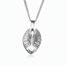 Yellow water-lily pendant